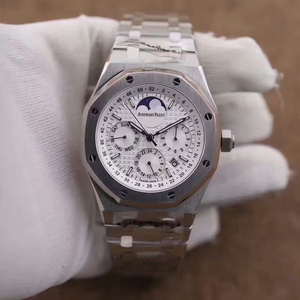 En-til-en-replika AP Audemars Piguet Royal Oak Mechanical Men's Watch 15400, en ny opgraderet version, ultra-tynd klassiker.