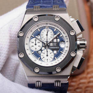 JF Audemars Piguet Royal Oak Offshore 26078pro RB2-serie Mænds kronograf mekanisk ur, bælteur.