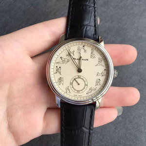 Blancpain Erotica ur med to og et halvt sekund, som er båret af følelser, produceret af MK fabrikken