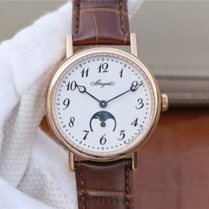 TW Factory Breguet Moon Phase Classic 9087BB/29/964 Mænds Automatisk Mekanisk Watch