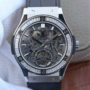 TF Hublot (Hengbao) HUBLOT serien trendy mænds skinnende T diamant mekanisk ur