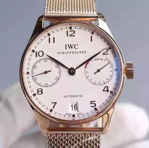 IWC portugisiske Seven Limited Edition portugisiske 7:e Chain V4 Edition Mekanisk Mænds Watch