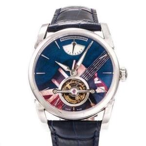 JB fabrikken Parmigiani Fleurier TONDA serie PFS251 top tourbillon ur med ægte tourbillon manuel snoede mekanisk bevægelse mænds ur .