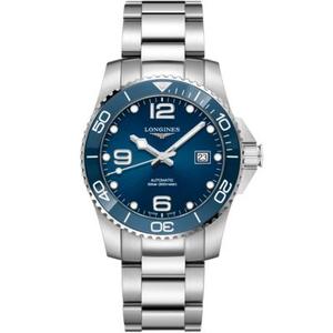 ZF's top re-indgraveret Longines Concas serie L3.781.4.96.6 mænds mekaniske ur, kongen af blå overflade omkostningseffektivitet, overlord af vandet