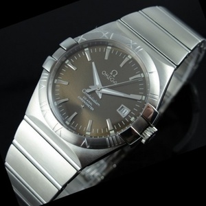 Schweiziske Omega OMEGA All-stål Double Eagle Series Watch Automatisk Mekanisk Transparent Mænds Watch schweiziske Bevægelse