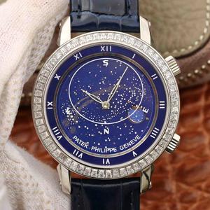 Patek Philippe Opgraderet Starry Sky 5102 Sky og Moon Geneva Sky Series Mænds Mekanisk Watch High Imitation Watch