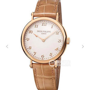 Patek Philippe Classic Watch Series Enkel og ekstremt bælte Mænds Mekanisk Watch Rose Gold