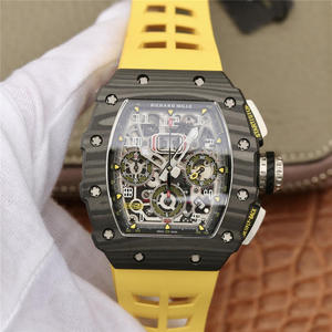 KV Richard Mille Miller RM11-03 Series Mænds Mekanisk Watch (Yellow Tape)