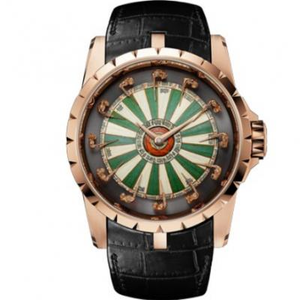 Roger Dubuis Round Table Knights RDDBEX0398 Mænds Mekanisk Watch Color Round Table