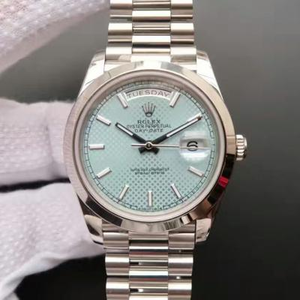 En-til-en indgraveret højt bevis Rolex Day-Date Series 228239-Straight Plate Mechanical Watch