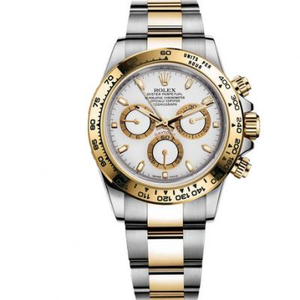 JH Rolex Universe Chronograph Daytona 116503 Mænds Mekanisk Watch mellem guld