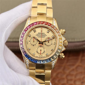 Rolex Daytona-116598RBOW serien fortsætter det klassiske mesterværk siden 1963. 18k guld mænds ur