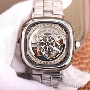SV Factory Watch Syv fredage, automatiske mekaniske mænds rustfrit stål ur, den højeste version på markedet