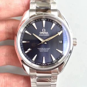 VS Factory Omega Seamaster Series 150m Blue Surface Steel Band Watch 8500 Bevægelse