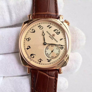 Vacheron Constantin historiske mesterværk 82035/000R-9359 mekanisk mænds ur, kopi af den oprindelige Cal.4400AS manuel mekanisk bevægelse