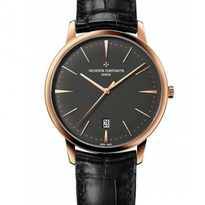 FK Vacheron Constantin 85180 Heritage Classic Series Watch Mænds Ur læderrem automatisk mekanisk bevægelse