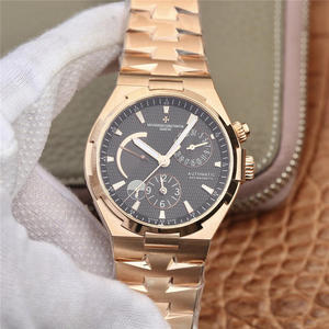 TWA Vacheron Constantin Multi-funktion Watch Elegant Gentleman Noble og ekstraordinære Mænds Watch rustfrit stål Strap Automatisk mekanisk bevægelse
