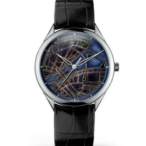 Top høj efterligning Vacheron Constantin Art Master Series 86222/000G-B101 City Map Mænds Watch