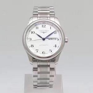 YL Factory V2 Version Longines Master Dobbelt Kalender Måge 2836 Bevægelse Sapphire Crystal 38.5mm Watch Diameter Mænds Watch