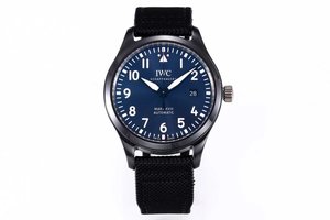 MKS Nyt produkt IWC Mark 18 Keramisk Serie IW324703 "Lawrence Sports Charity Foundation" Special Edition Mænds Watch