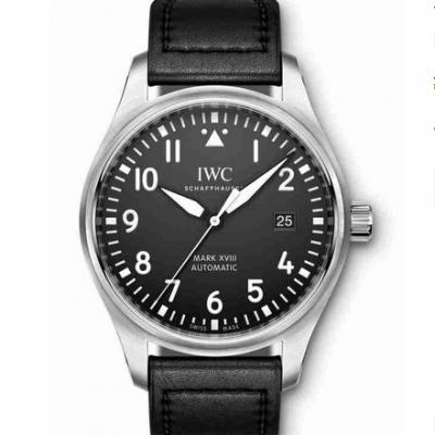 mks fabrikken internationale pilot serie mærke 18 sorte ansigt IW327001 mænds ur - Klik på billedet for at lukke