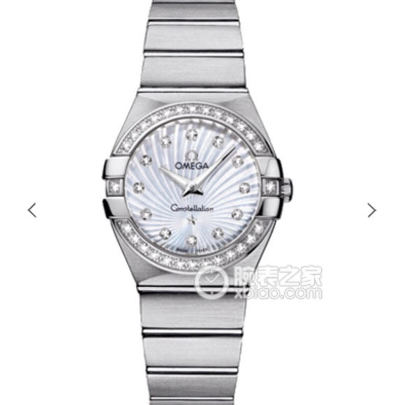 3s Omega Constellation Series 27MM Ladies Quartz Watch Seneste opgraderingsversion. - Klik på billedet for at lukke