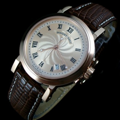Breguet MARINE series men's watch automatic mechanical men's watch 18K rose gold watch Swiss movement - Klik på billedet for at lukke