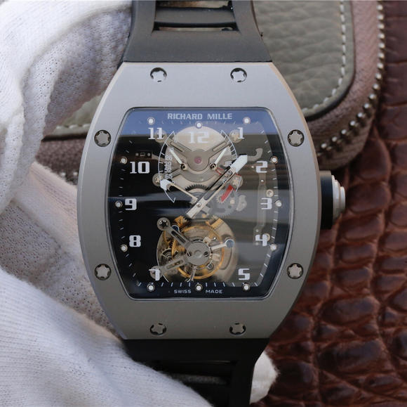 JB Richard Mille RM001 ægte tourbillon bevægelse mænds ur top replika high-end varer - Klik på billedet for at lukke