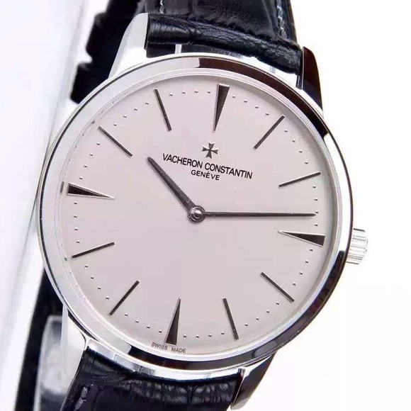 Vacheron Constantin arver 81180 ultra-tynde serie, den øverste version af den mekaniske mandlige ur - Klik på billedet for at lukke