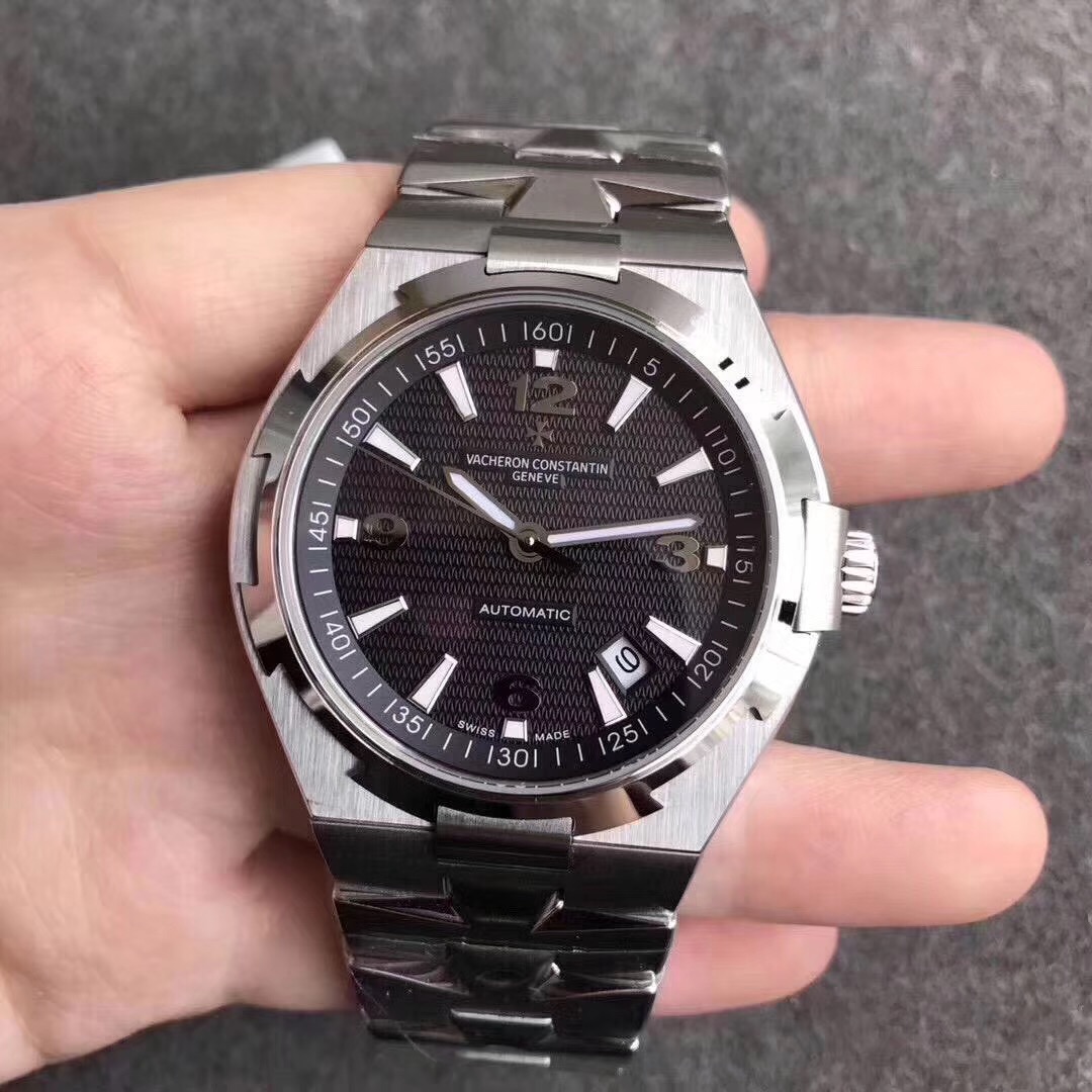 vc Vacheron Constantin fuldautomatisk mekanisk ur blå ansigt 