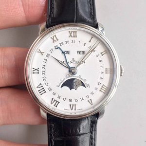 OM Factory Blancpain Villeret Classic Serie 6654 Mondphasenanzeige ist das gleiche wie die höchste Version Uhr auf dem Markt