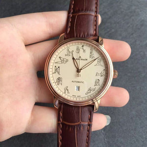 Die neue Blancpain Erotica Uhr trägt Gefühle, produziert von MK Fabrik, Größe 38x11.5mm