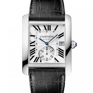 BF Fabrik Cartier Tank Serie Diamant Andy Lau Die gleiche mechanische Herrenuhr weißes Gesicht Modell