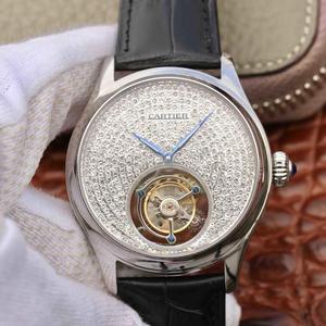 Cartiers neue Gypsophila manuelle echte Tourbillon Top Uhr