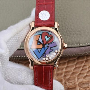 YF Chopard HAPPY DIAMONDS bunte Serie 278559-3020 automatische mechanische Uhr Uhr