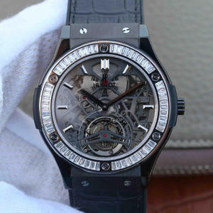 TF Hublot (Hengbao) HUBLOT Serie trendige Herren glänzende T Diamant mechanische Uhr