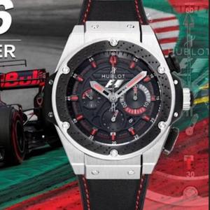 V6 Fabrik Hublot neue Uhr mit Chronographenfunktion Keramik Bremsring Mund