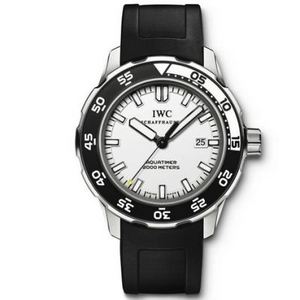 IWC Marine Serie IW356811 Original echte offene Form Herrenuhr automatische mechanische Uhr Silikonband