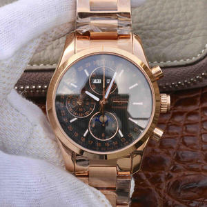 Longines Traditional Watchmaking Series Compaq Multifunktionsautomatische mechanische Uhr Synchron 7751 Mechanisches Uhrwerk.