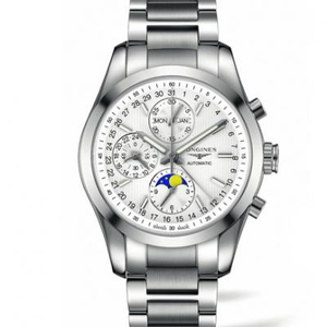 Longines Traditionelle Uhrmacherserie Campanile L2.798.4.72.6 Multifunktionale automatische mechanische Uhr