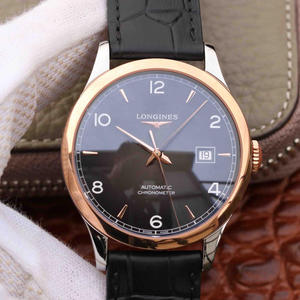 AF Longines Pioneer Serie Herren mechanische Uhr neuen Stil schlanke Arc-förmige Ntui Set Zwischengold Fall AF Longines Pioneer Serie Herren mechanische Uhr neuen Stil schlanke Arc-förmige Ntui Set Zwischengold Fall