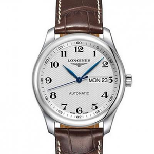 Feine Nachahmung der Longines Master L2.755.4.78.3 Doppelkalender Classic Gürtel Herrenuhr.