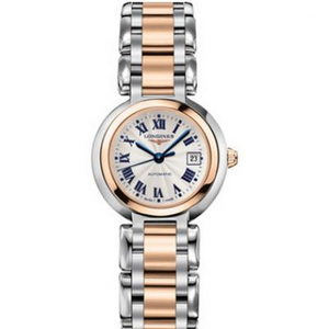 GS Longines Herz und Mond Serie L8.111.5.78.6 ist elegant und elegant, Quarz Damen Uhr roségold