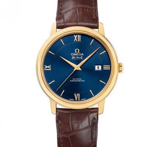 Omega De Ville 424.53.40.20.03.001, 2500D Automatik mechanisches Uhrwerk mechanische Herrenuhr.