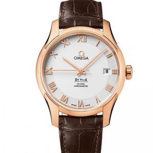 sss Fabrik Omega Schmetterling Fliegen Serie 431.53.41.21.02.001 rose gold klassische Herren automatische mechanische Uhr