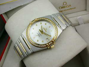 Schweizer Uhren Omega OMEGA Butterfly Series Herrenuhr 18K voll Roségold mechanische Bodenuhr