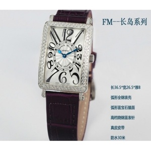 Franck Mullers neue aktualisierte Version von Crazy Hours, eine Uhr, die die traditionelle Art der Zeitanzeige durchbricht, eine angepasste Version von FM2001