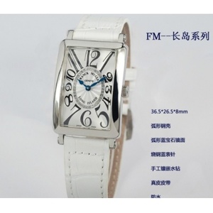 Schweizer Franck Muller Uhr Schweizer Quarzwerk Lederarmband Damenuhr