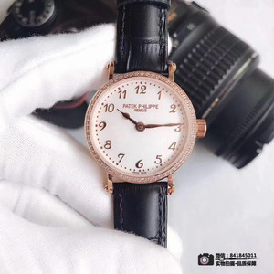 Patek Philippe Damen mechanische Uhr Elegante und edle Lady simple Style