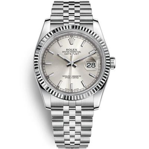 DJ Rolex Datejust 36 Gedenkmuster Gesicht 116234 Replik 3135 automatische mechanische Uhr Herrenuhr